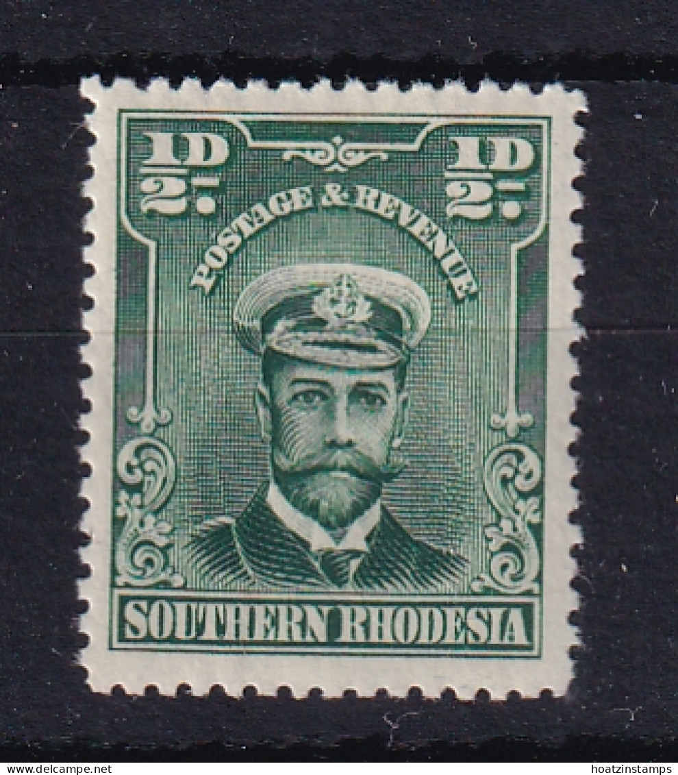 Southern Rhodesia: 1924/29   Admiral   SG1     ½d     MH - Zuid-Rhodesië (...-1964)
