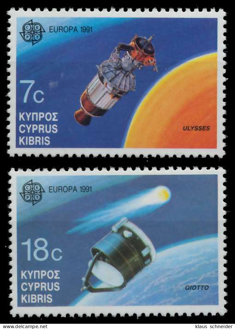 ZYPERN 1991 Nr 771-772 Postfrisch X5D34AA - Unused Stamps