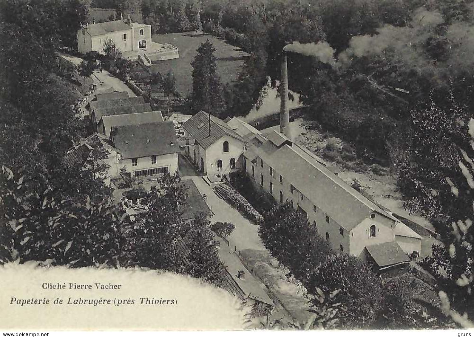 Papeterie De Labrugère Près Thiviers, Très Rare - Thiviers