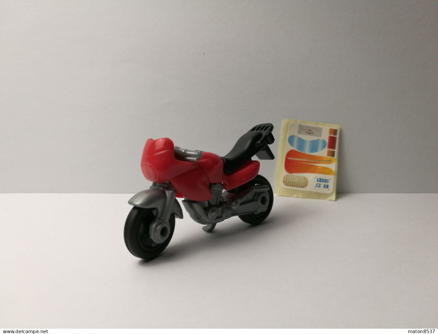 Kinder :  K04 N20  Motorräder 2003 - Modell 2  + Aufkleber - Steckfiguren