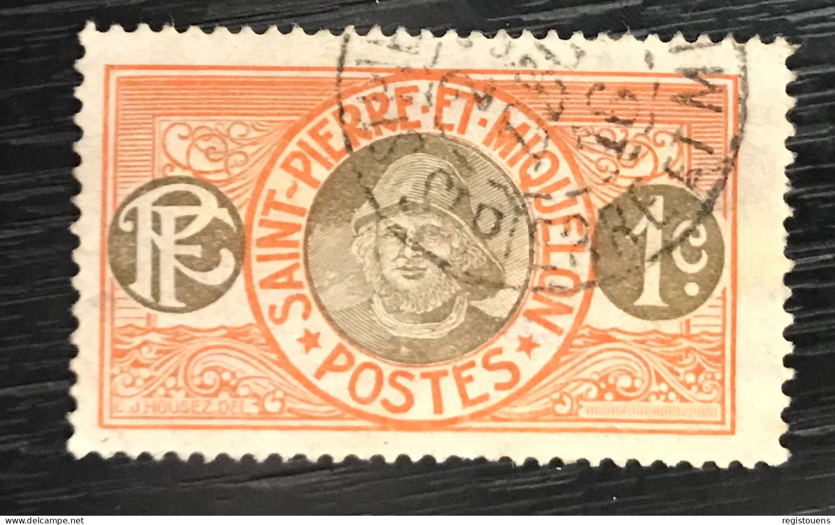 Timbre Oblitéré Saint-Pierre Et Miquelon 1909/1917 Y&t N° 78 - Used Stamps