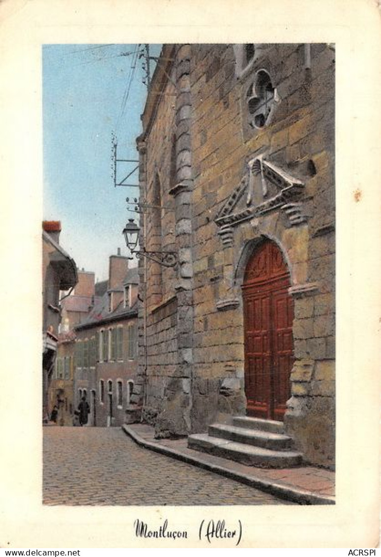 Le Portail De L Eglise Notre Dame MONTLUCON 6(scan Recto-verso) MA1640 - Montlucon