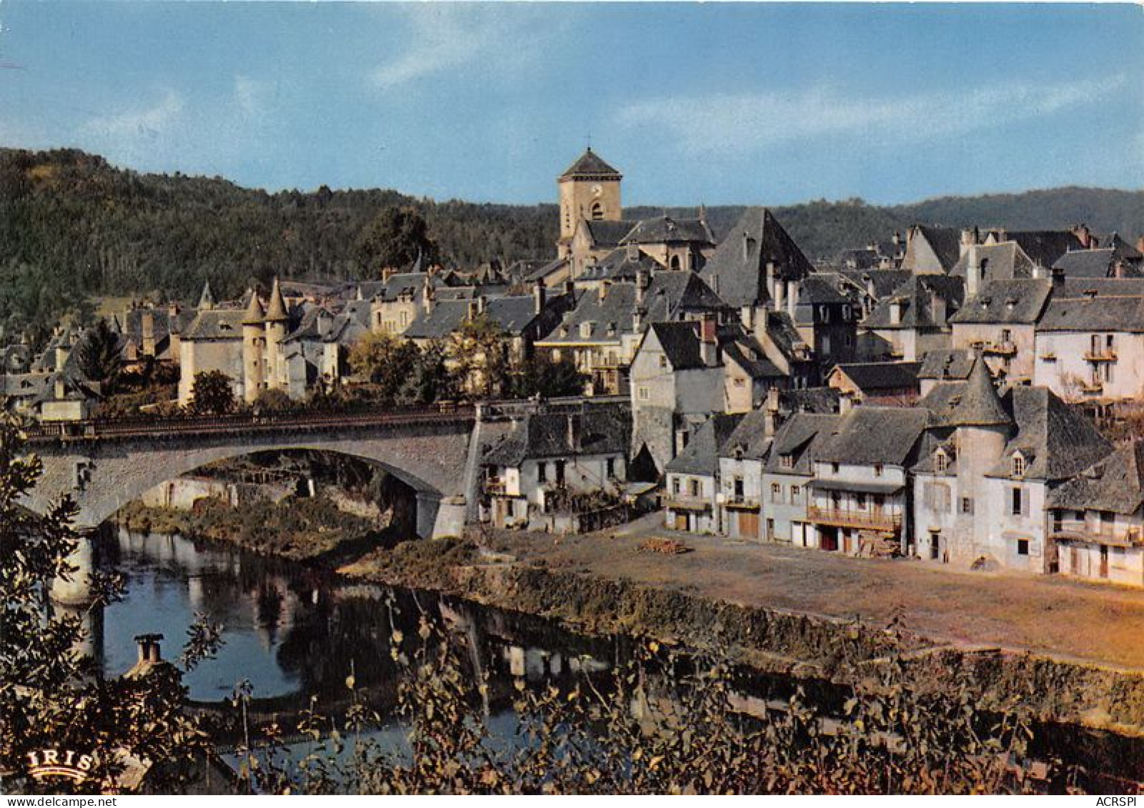 ARGENTAT Vue D Ensemble Le Pont Sur La Dordogne 18(scan Recto-verso) MA16663 - Argentat