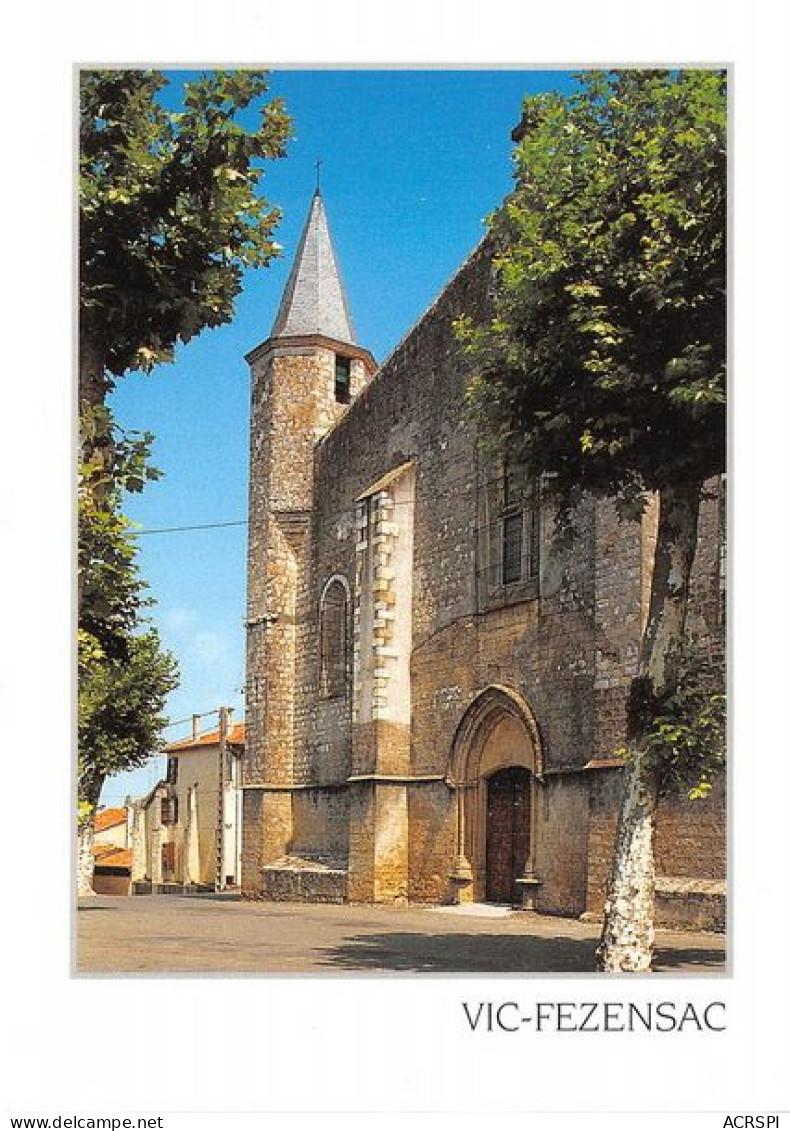 VIC FEZENSAC L Eglise 12(scan Recto-verso) MA1687 - Vic-Fezensac