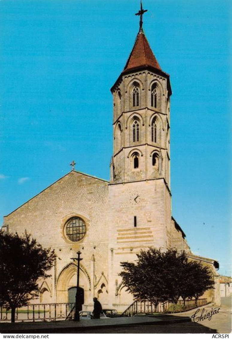 FLEURANCE L Eglise La Facade Decoree D Arcatures Et La Tour Surmontee 21(scan Recto-verso) MA1685 - Fleurance