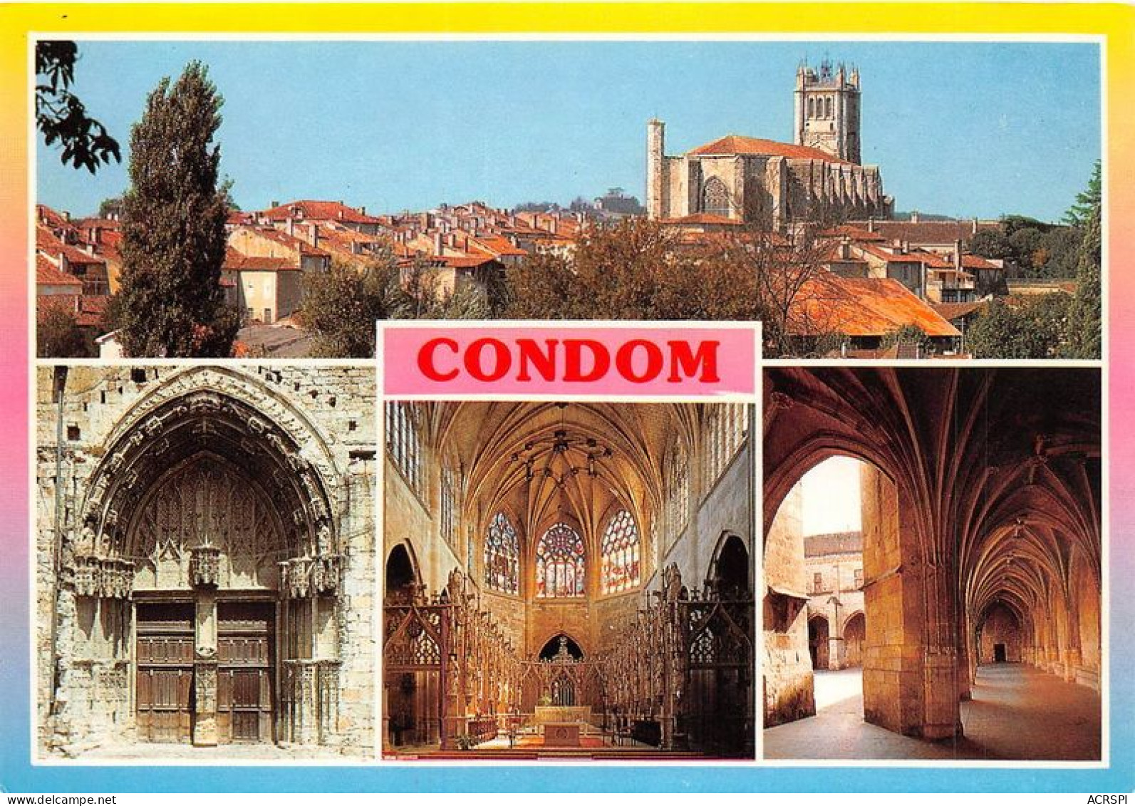 CONDOM Vignoble Au Coeur De L Armagnac 18(scan Recto-verso) MA1680 - Condom
