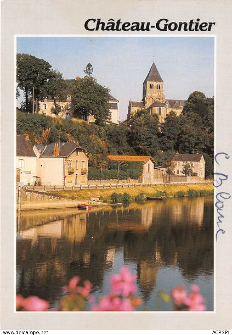 CHATEAU GONTIER L Eglise St Jean 18(scan Recto-verso) MA1699 - Chateau Gontier