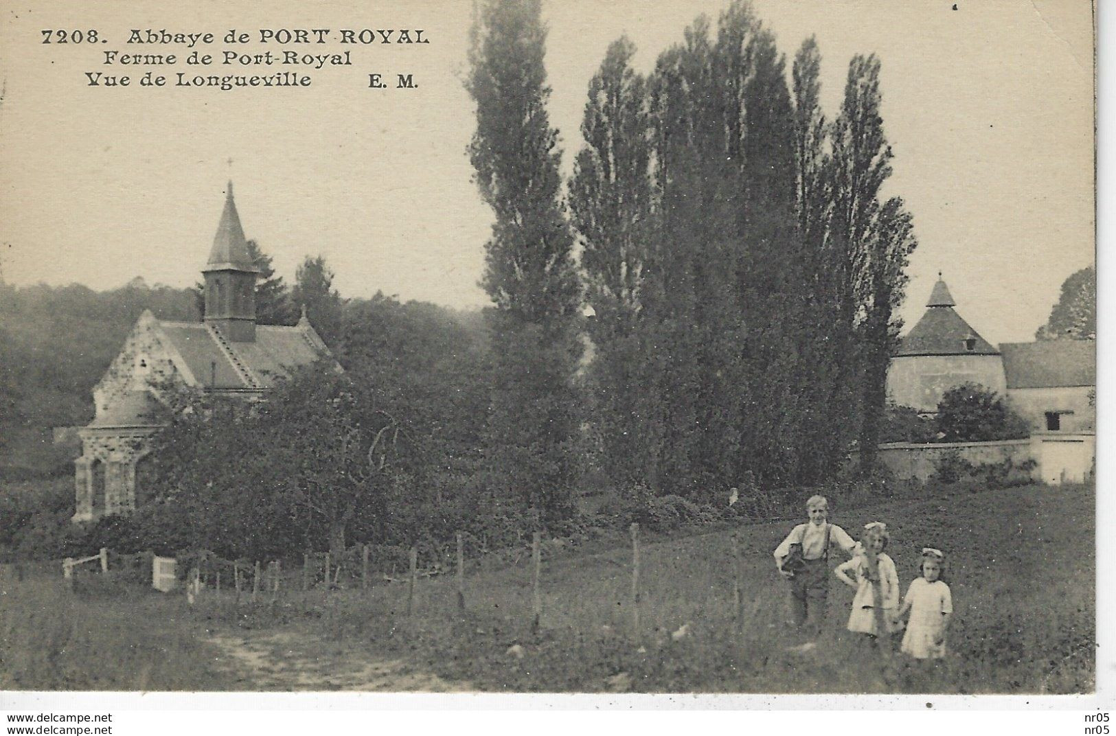 78-  Abbaye De PORT ROYAL     ( Yvelines ) - Ferme De Port Royal - Vue De Longueville - Magny-les-Hameaux