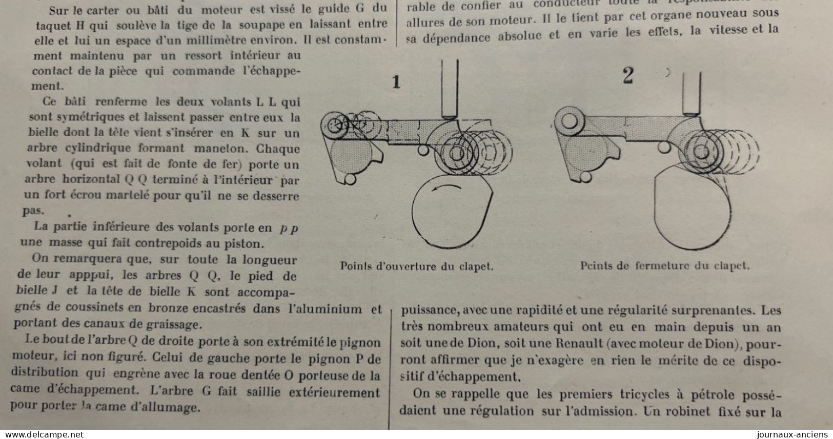 1902 LA VOITURE  DE DION BOUTON 1902 Type 6 Et 8 Chevaux - Revue LA LOCOMOTION - 1900 - 1949