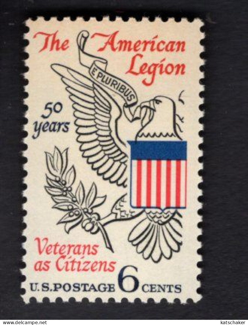 203629898 1969 SCOTT 1369 (XX) POSTFRIS MINT NEVER HINGED   - AMERICAN LEGION 50TH ANNIV - Unused Stamps