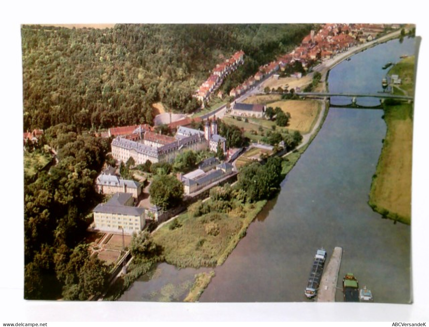 Kloster Oberzell über Würzburg. Alte Ansichtskarte / Postkarte Farbig, Ungel. U. Gel., Ca 60 / 70ger Jahre ? - Other & Unclassified