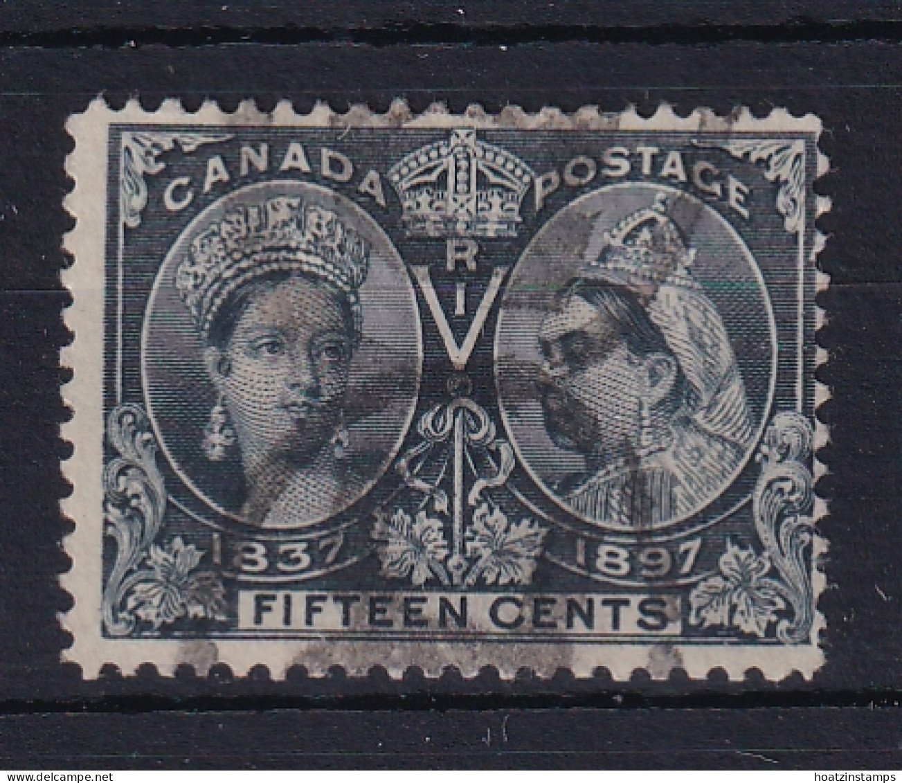 Canada: 1897   QV - Double Head   SG132    15c      Used - Usados