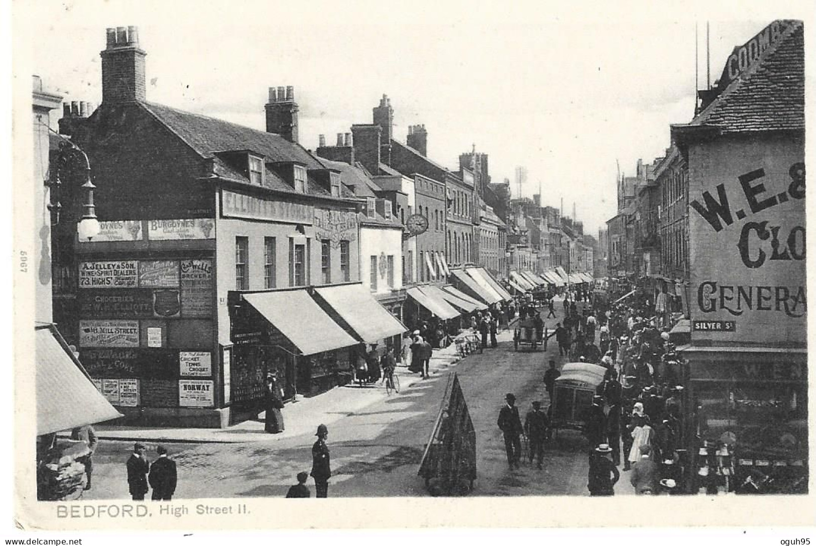 Angleterre - BEDFORT - High Street II  (carte Animée, Commerces) - Bedford