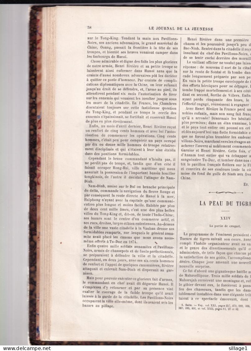 La France En Indo-Chine 1883 Le Tong- King Carte Du Delta Du Fleuve Rouge Soldats Annamites Mandarin Et. Leroux - History