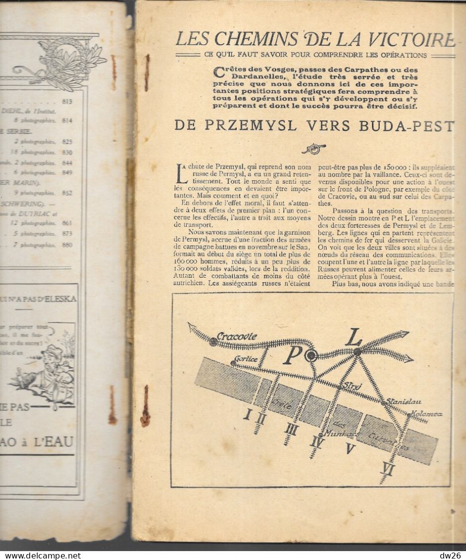 Revue Hachette Bimensuelle Sur La 1ère Guerre Mondiale - Lectures Pour Tous Du 15 Avril 1915 - Marins - 1900 - 1949