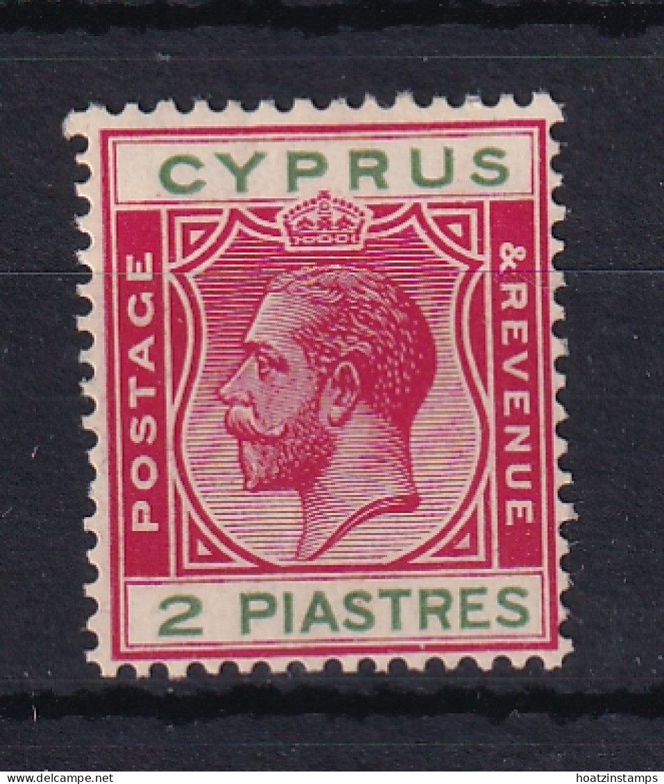 Cyprus: 1924/28   KGV   SG108   2pi      MH - Zypern (...-1960)