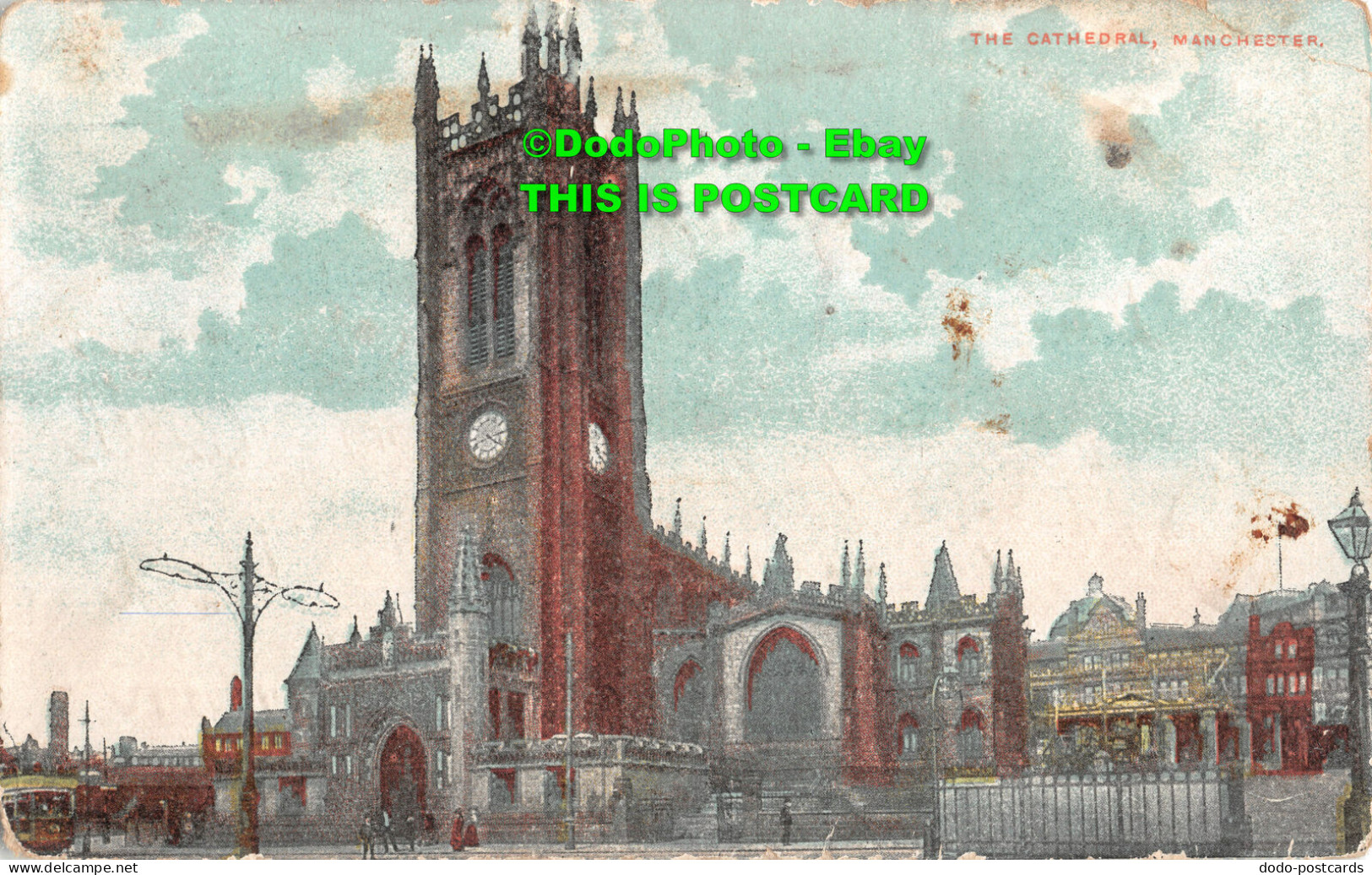 R405306 Manchester. The Cathedral. Postcard - Mondo