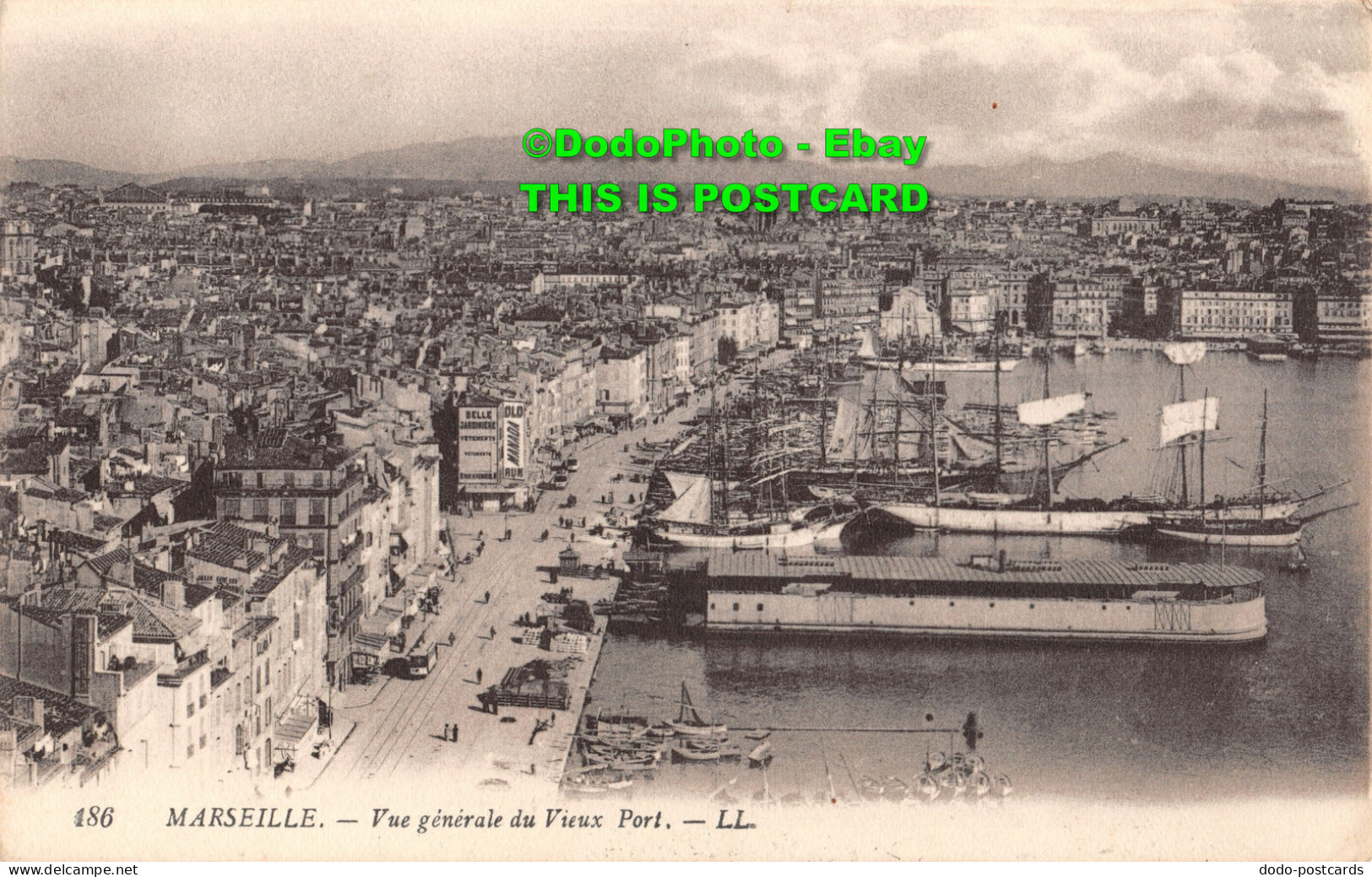 R405015 Marseille. Vue Generale Du Vieux Port. LL. 186 - Mondo