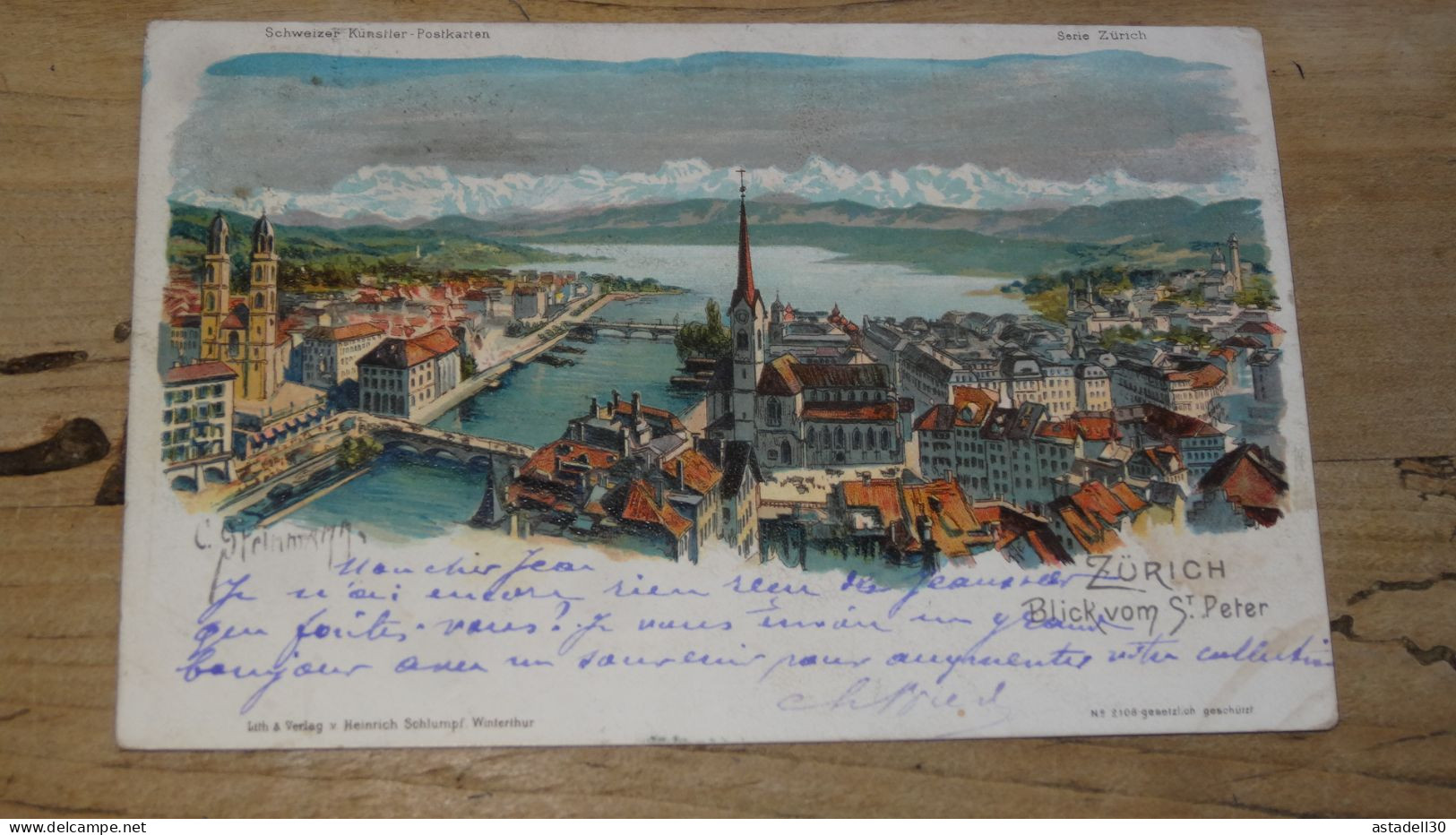 ZURICH, Blick Vom St Peter  ................ BE-18240 - Zürich