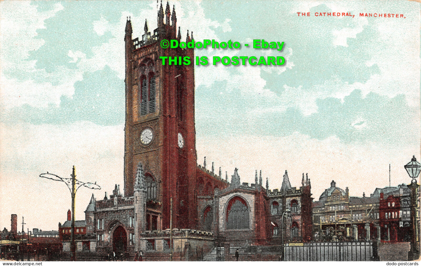 R405319 Manchester. The Cathedral. Postcard - Mondo
