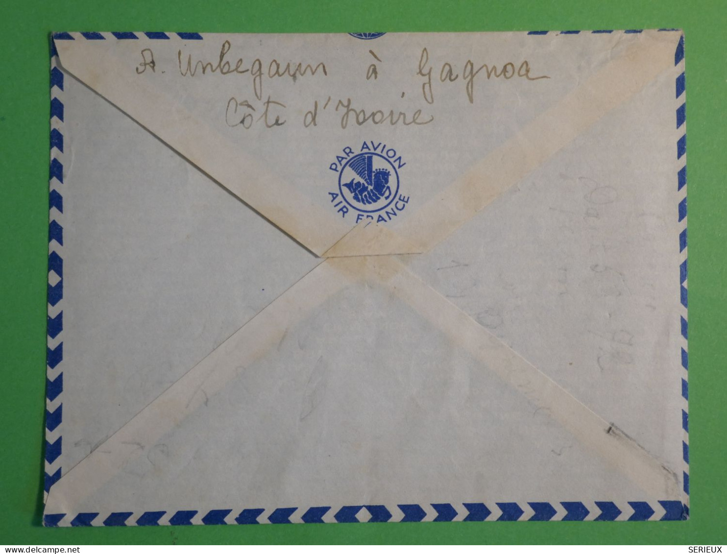 DN9 AOF SENEGAL   BELLE  LETTRE MIXTE   1945  DAKAR A PARIS FRANCE +SURCHARGE + AFF.  INTERESSANT++ - Lettres & Documents