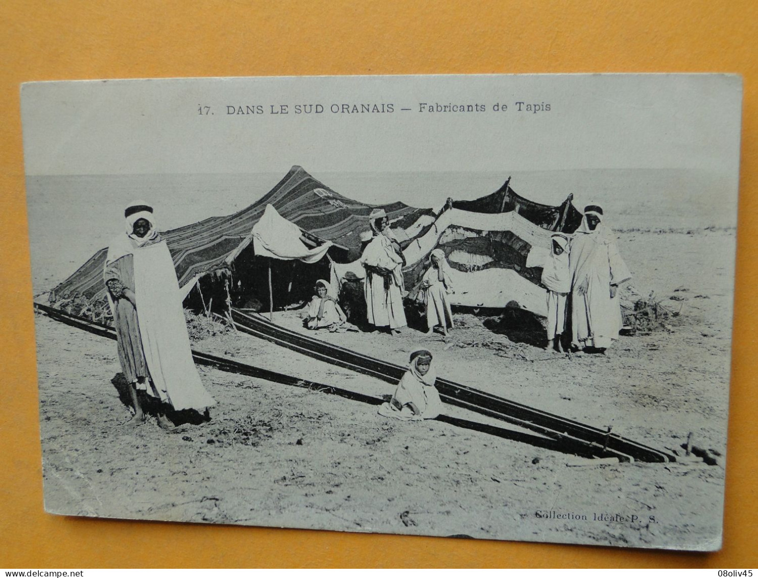 Cpa Algérie -- SUD ORANAIS -- Fabricants De Tapis - Cpa 1909 - ANIMEE - Oran