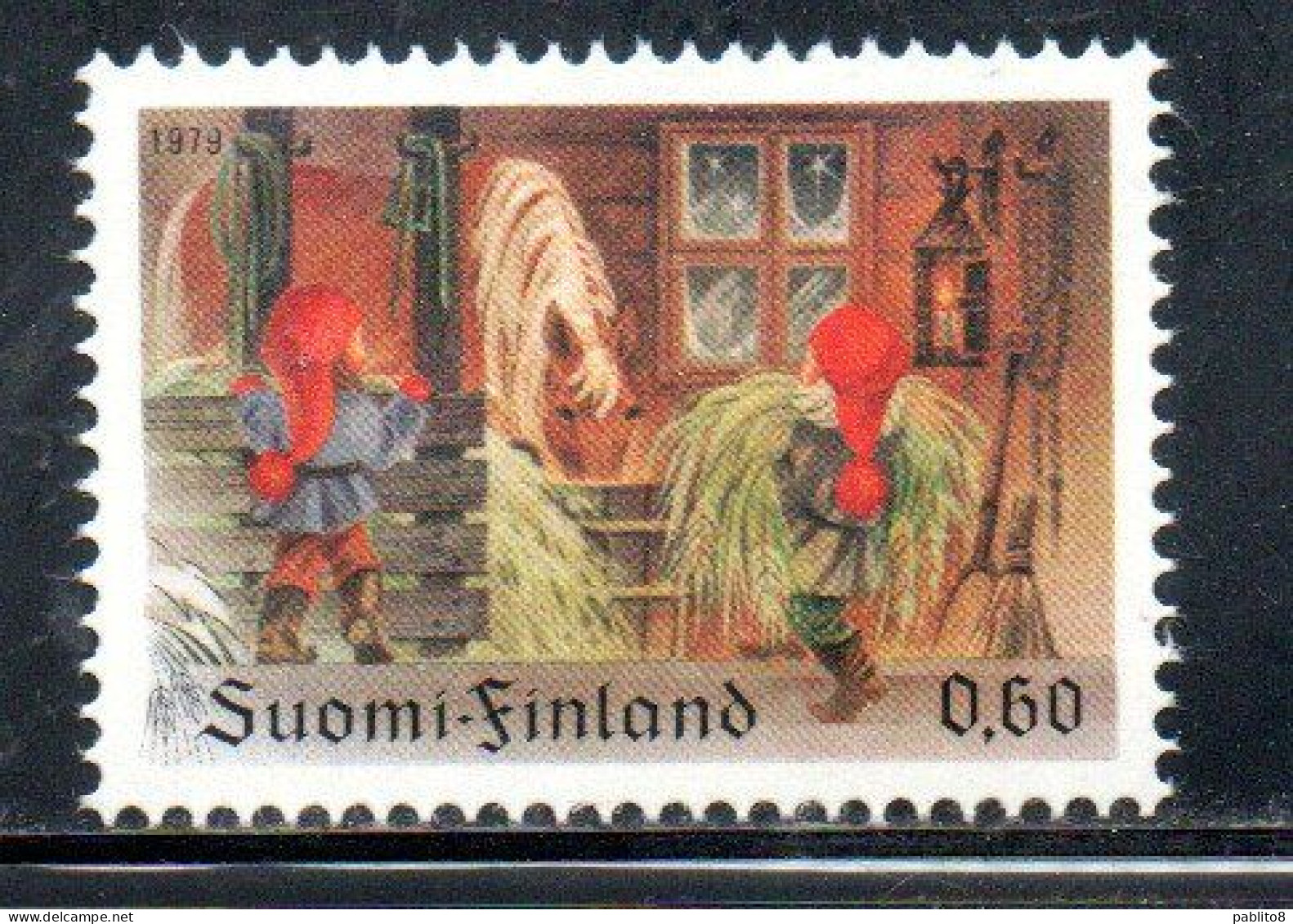 SUOMI FINLAND FINLANDIA FINLANDE 1979 CHRISTMAS NATALE NOEL WEIHNACHTEN NAVIDAD 0.60 MNH - Unused Stamps