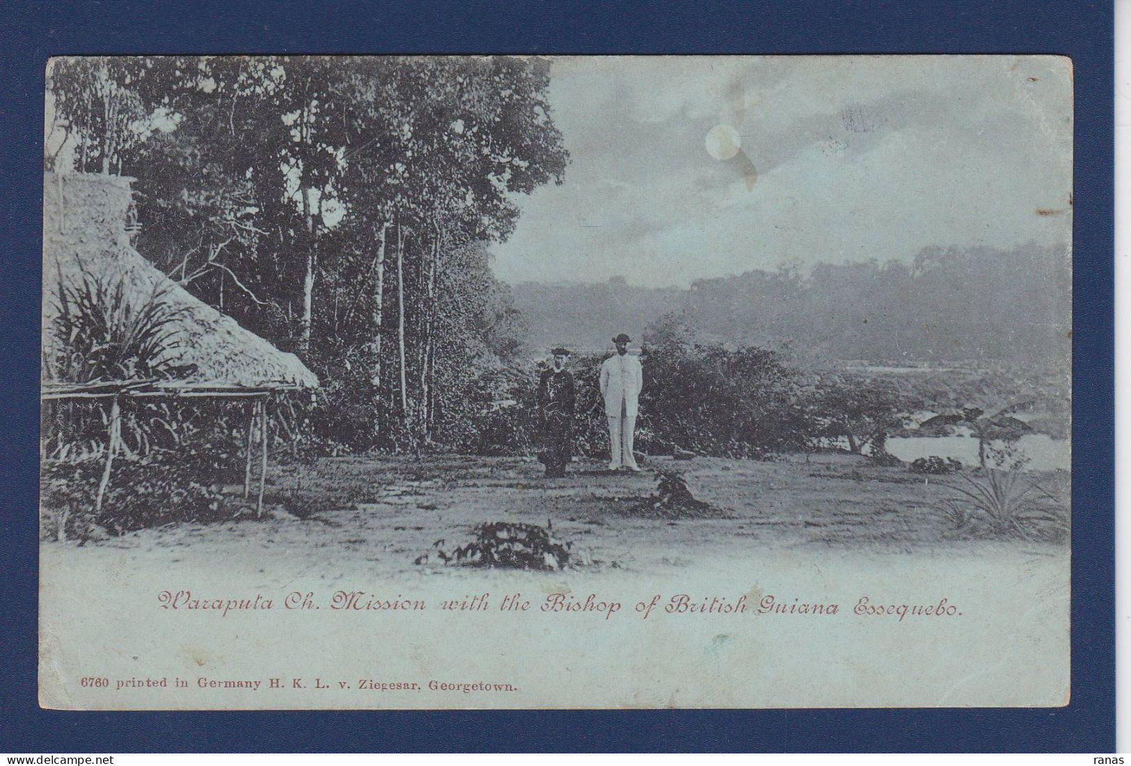 CPA Guyana (ex-Guyane Britannique) Circulée Guiana Anglaise - Guyana (formerly British Guyana)