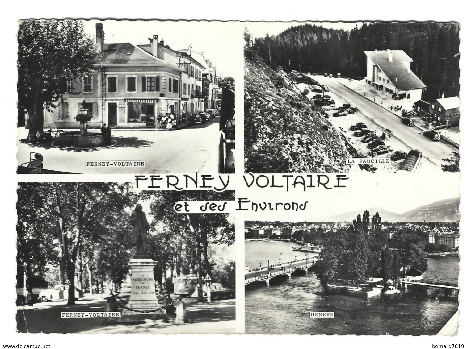 01 Ferney  Voltaire  Et Ses Environs - Ferney-Voltaire