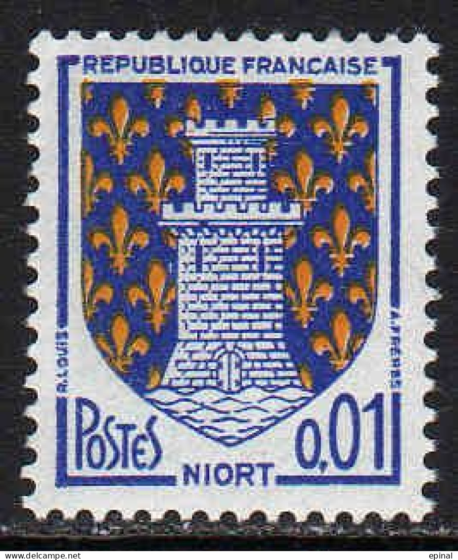 FRANCE : N° 1351A Et 1351B ** (Armoiries : Niort Et Guéret) - PRIX FIXE - - Neufs