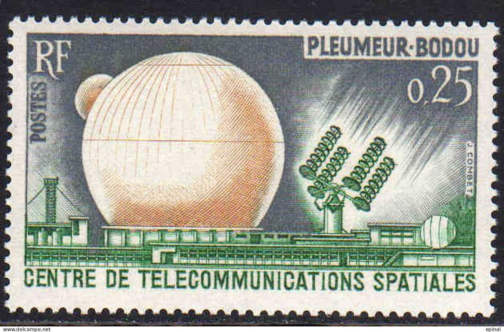 FRANCE : N° 1360 ** (Centre De Pleumeur-Boudou) - PRIX FIXE - - Unused Stamps