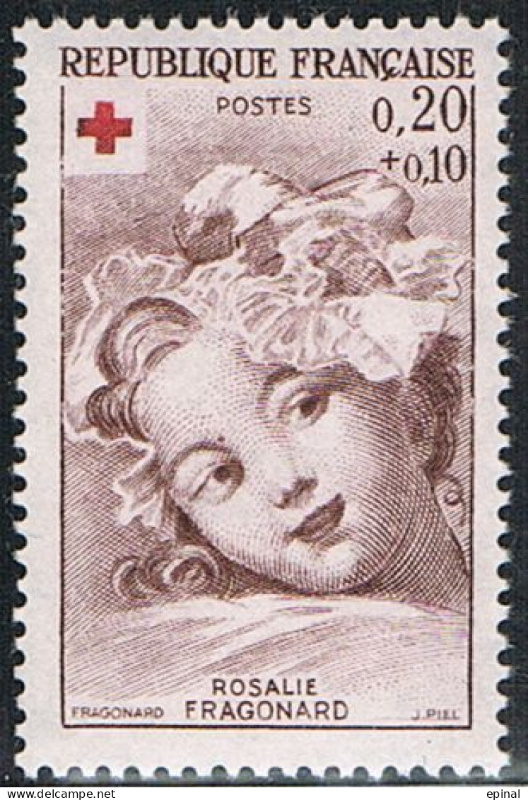 FRANCE : N° 1366 ** (Croix-Rouge) - PRIX FIXE - - Unused Stamps