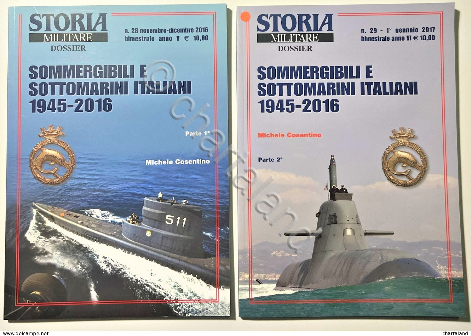 Rivista Storia Militare Dossier N. 28 29 2016 Sommergibili Sottomarini Italiani - Sonstige & Ohne Zuordnung