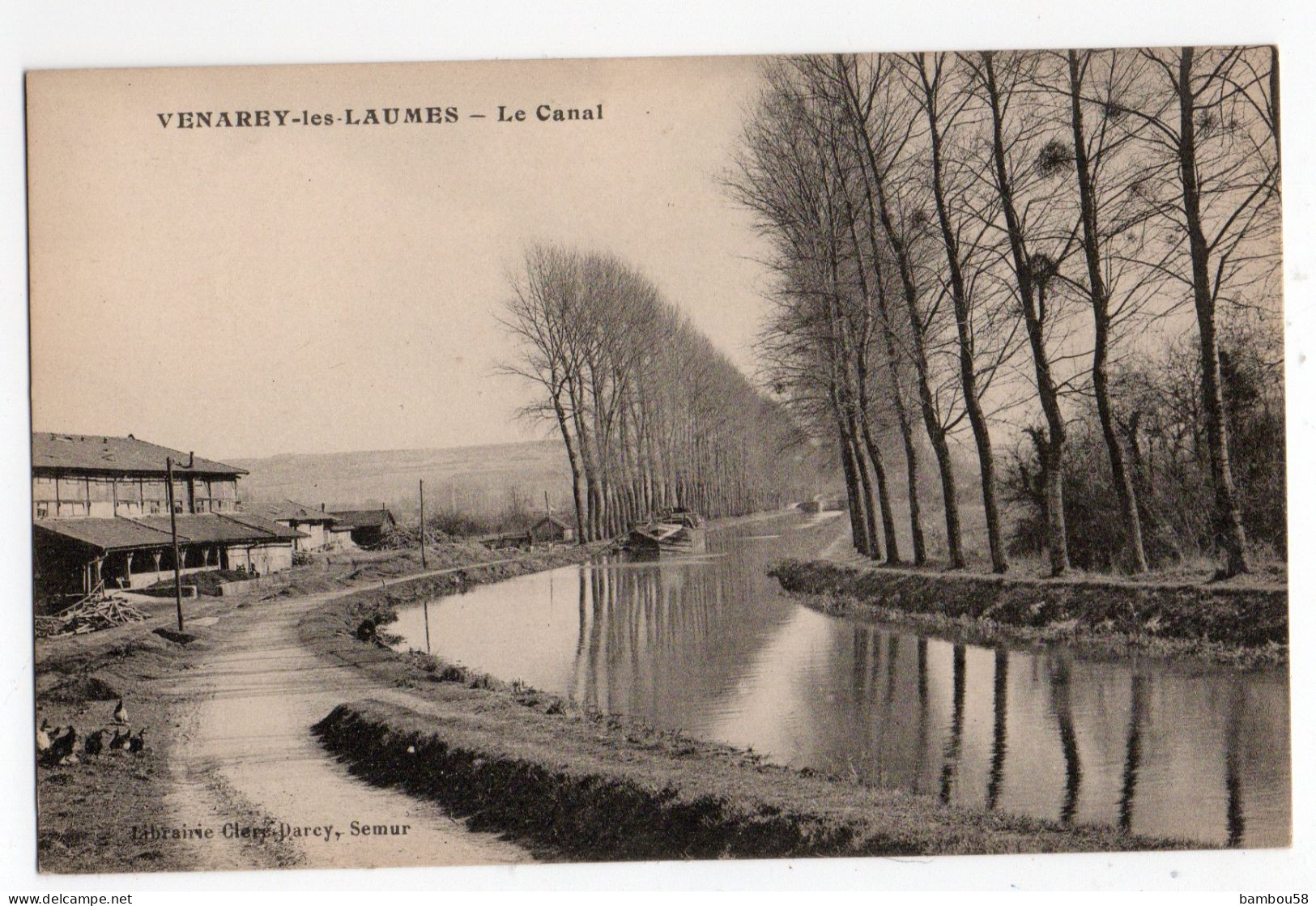 VENAREY LES LAUMES * COTE D'OR * LE CANAL * Librairie Clerc-Darcy, Semur - Venarey Les Laumes