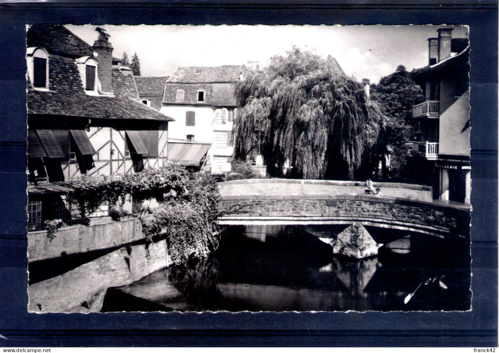 64. Salies De Béarn. Vieux Pont Sur La Saleys. Cpsm Petit Format - Salies De Bearn