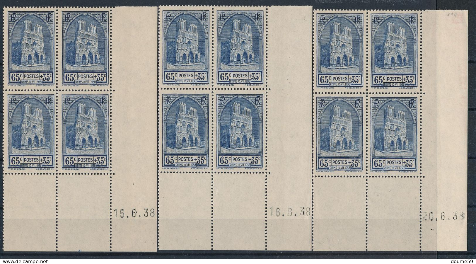 CA-83: FRANCE: Coin Daté Du N°339 **   3 Dates Différentes - 1930-1939