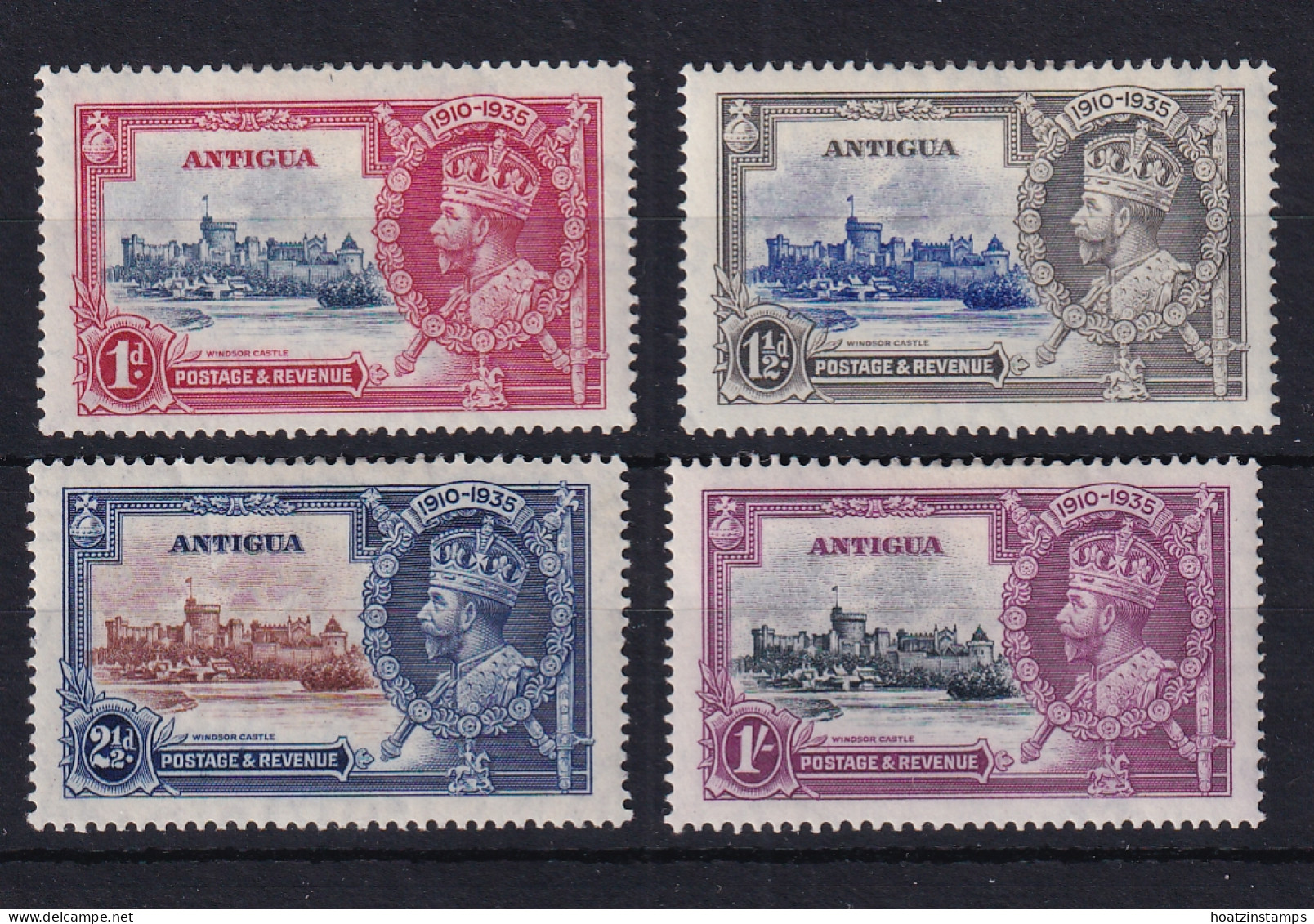 Antigua: 1935   Silver Jubilee     MH - 1858-1960 Colonia Británica