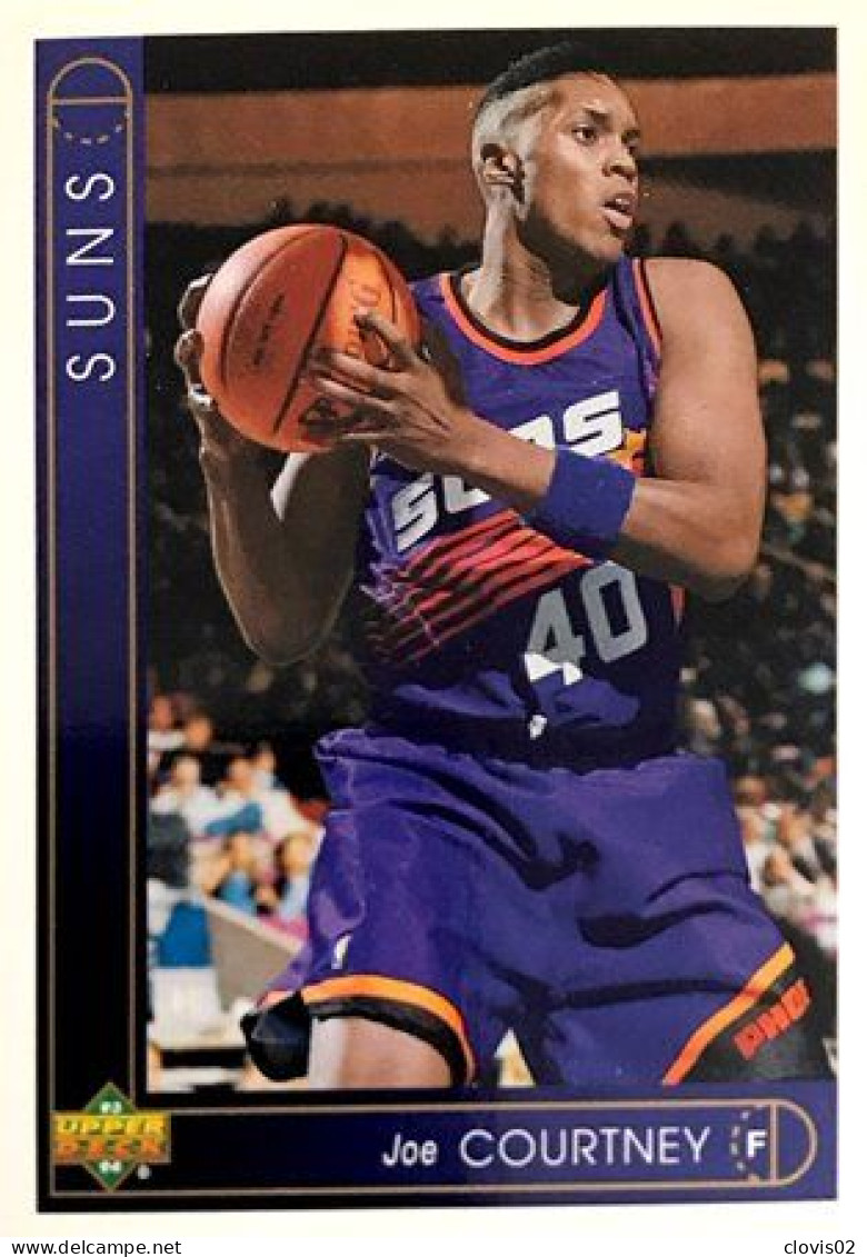 320 Joe Courtney - Phoenix Suns - Carte Upper Deck NBA 1993 - Altri & Non Classificati