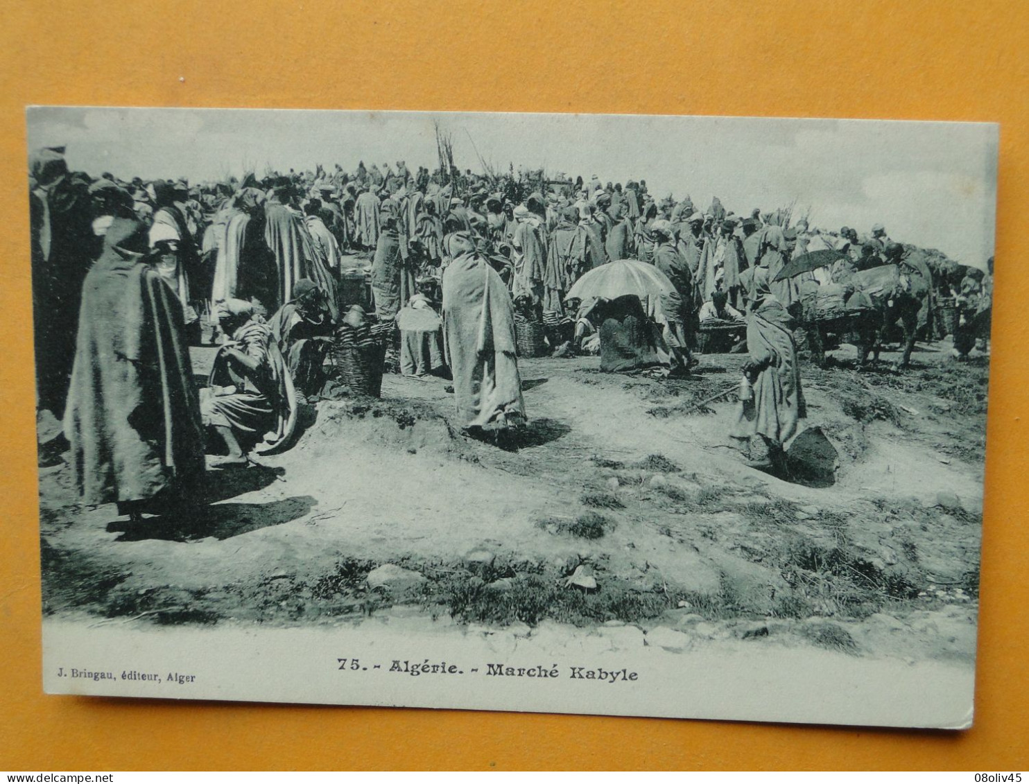 Cpa Algérie -- Marché Kabyle - Lot De 2 Cartes Différentes - TRES ANIMEES - Mercados