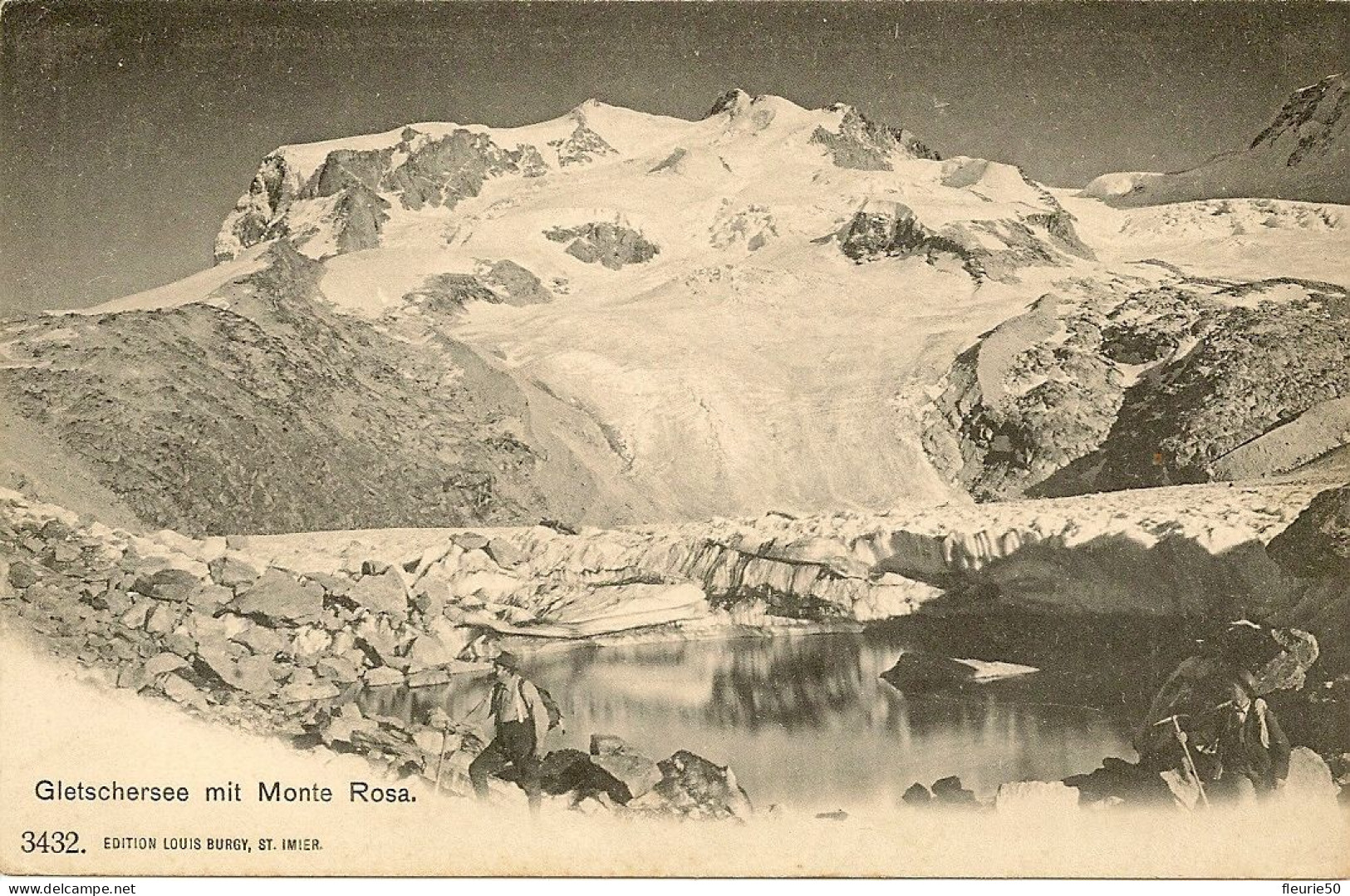 Suisse - GLETSCHERSEE Mit Monte Rosa. - Autres & Non Classés