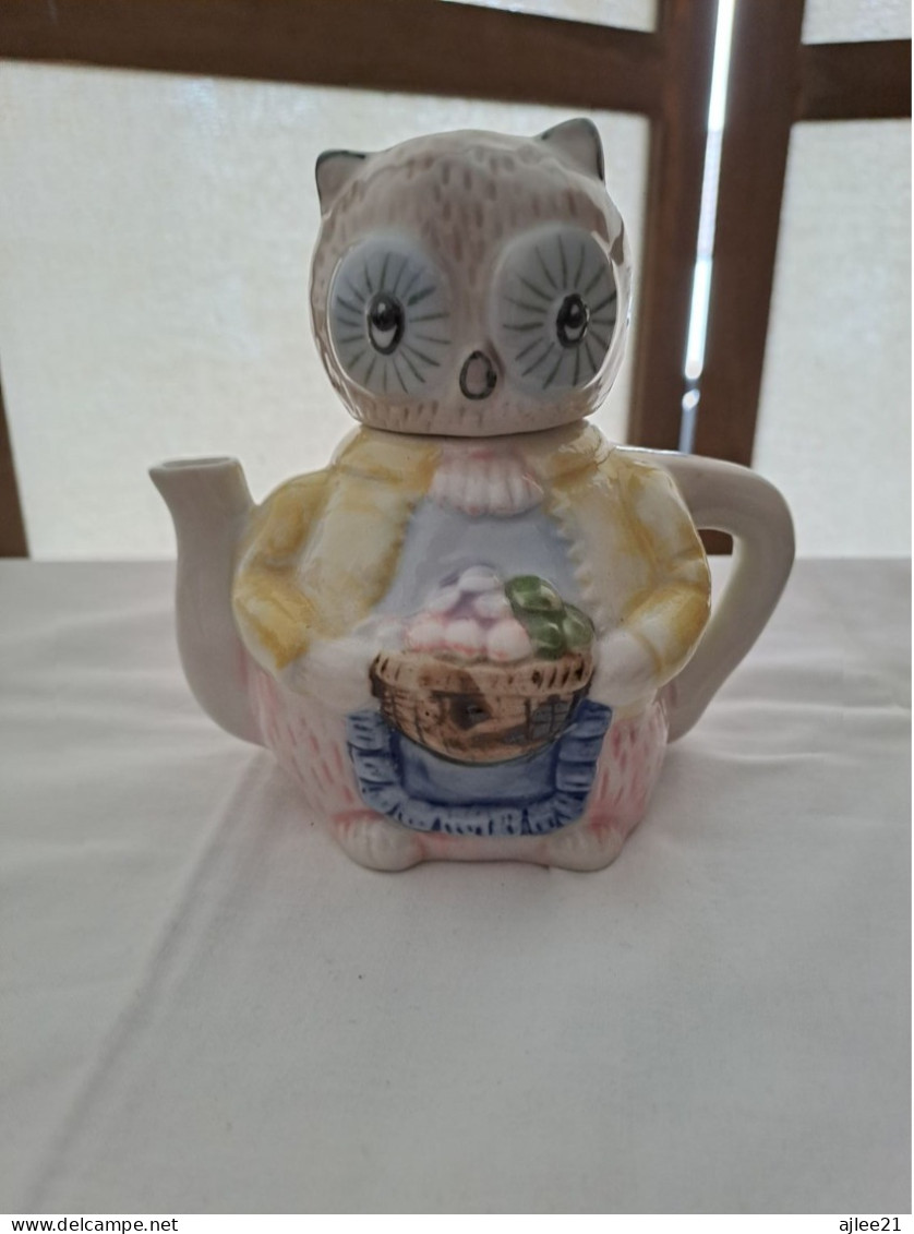 Petite Théière Figurant Un Chat/ Chaton. - Theepot