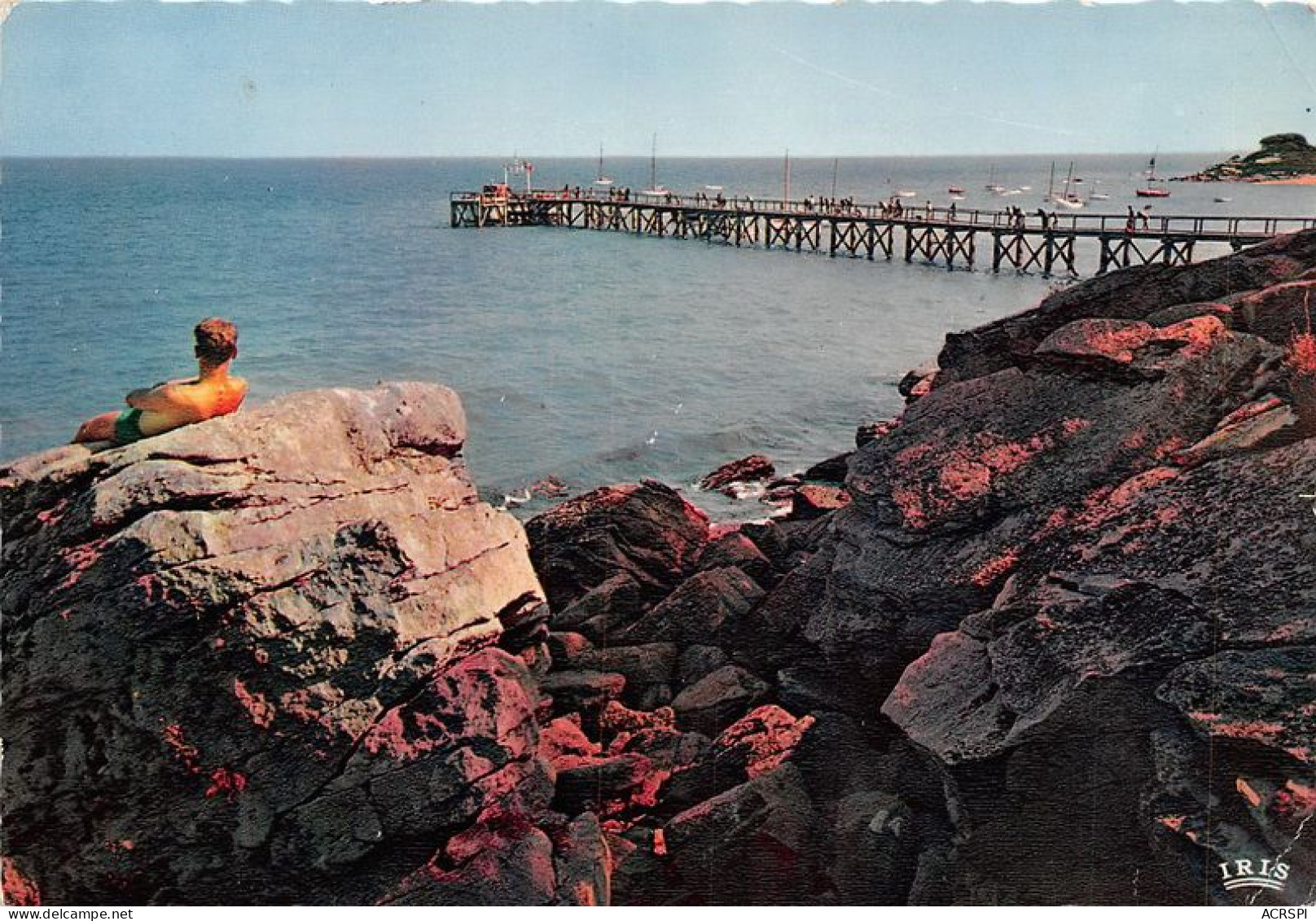 NOIRMOUTIER Rochers Du Bois De La Chaize Et Embarcadere 25(scan Recto-verso) MA1821 - Ile De Noirmoutier