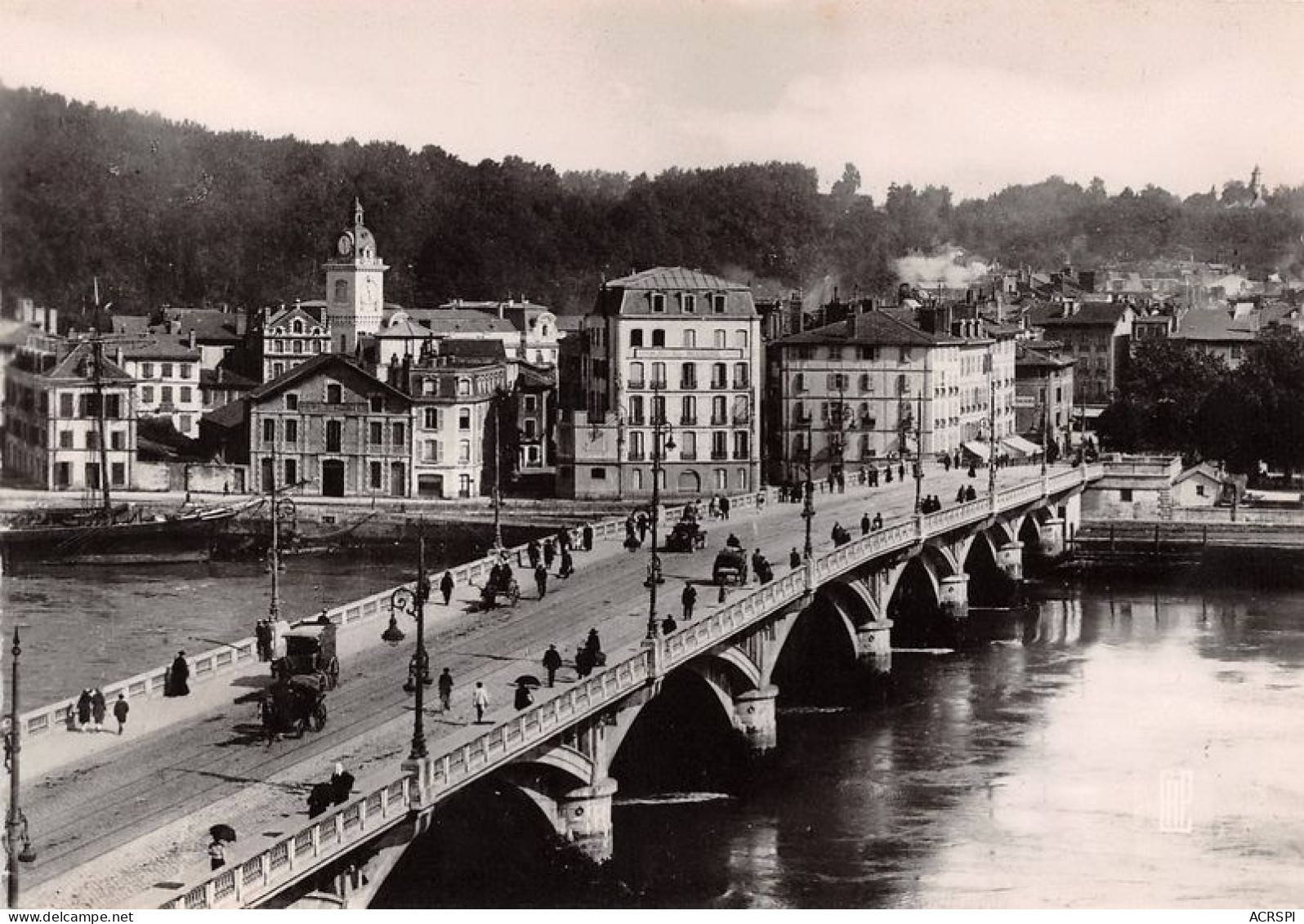 BAYONNE Le Pont Saint Esprit Et L Adour 18(scan Recto-verso) MA1819 - Bayonne