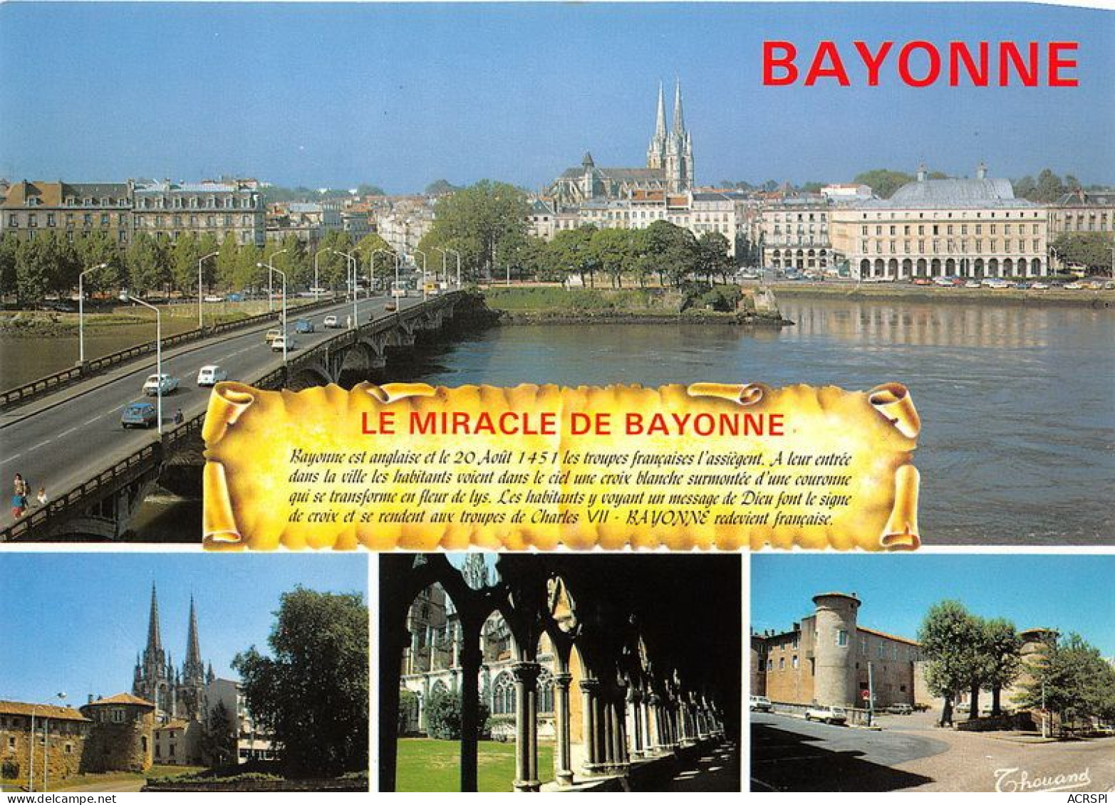 BAYONNE 29(scan Recto-verso) MA1819 - Bayonne