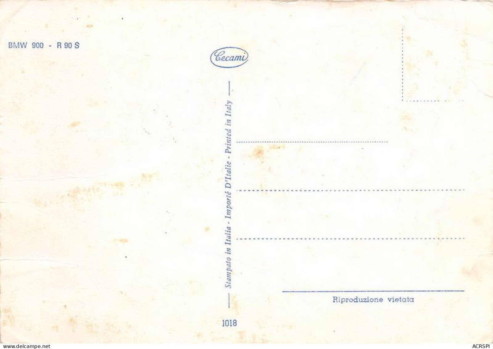 BMW 900 11(scan Recto-verso) MA1809 - Moto