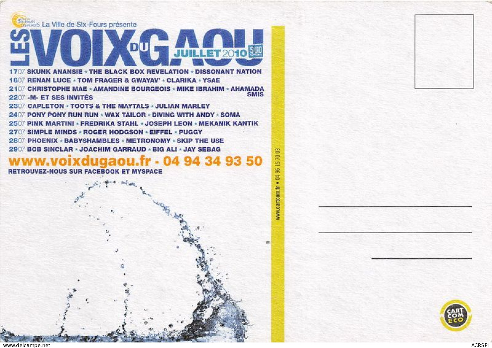 Les Voix Du GAOU 20(scan Recto-verso) MA1808 - Cantantes Y Músicos