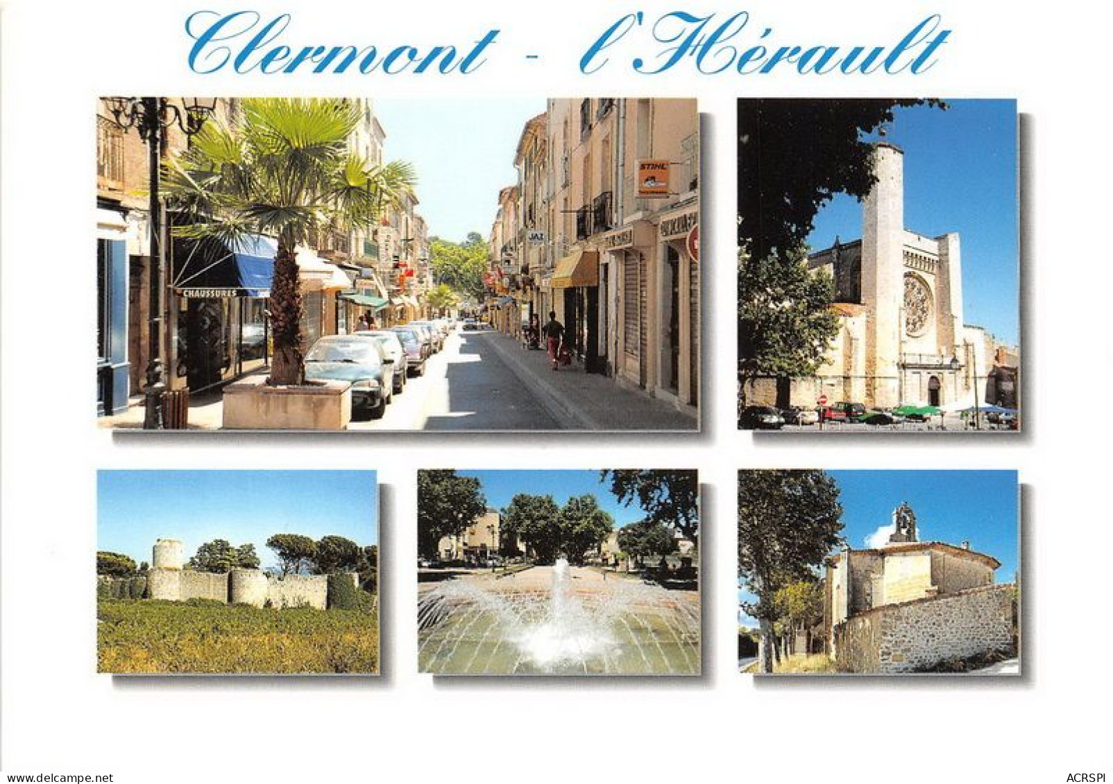 CLERMONT L HERAULT 16(scan Recto-verso) MA1803 - Clermont L'Hérault