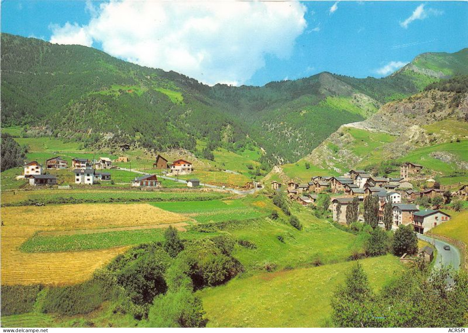 VALLS D ANDORRA Vue Generale 24(scan Recto-verso) MA1803 - Andorra