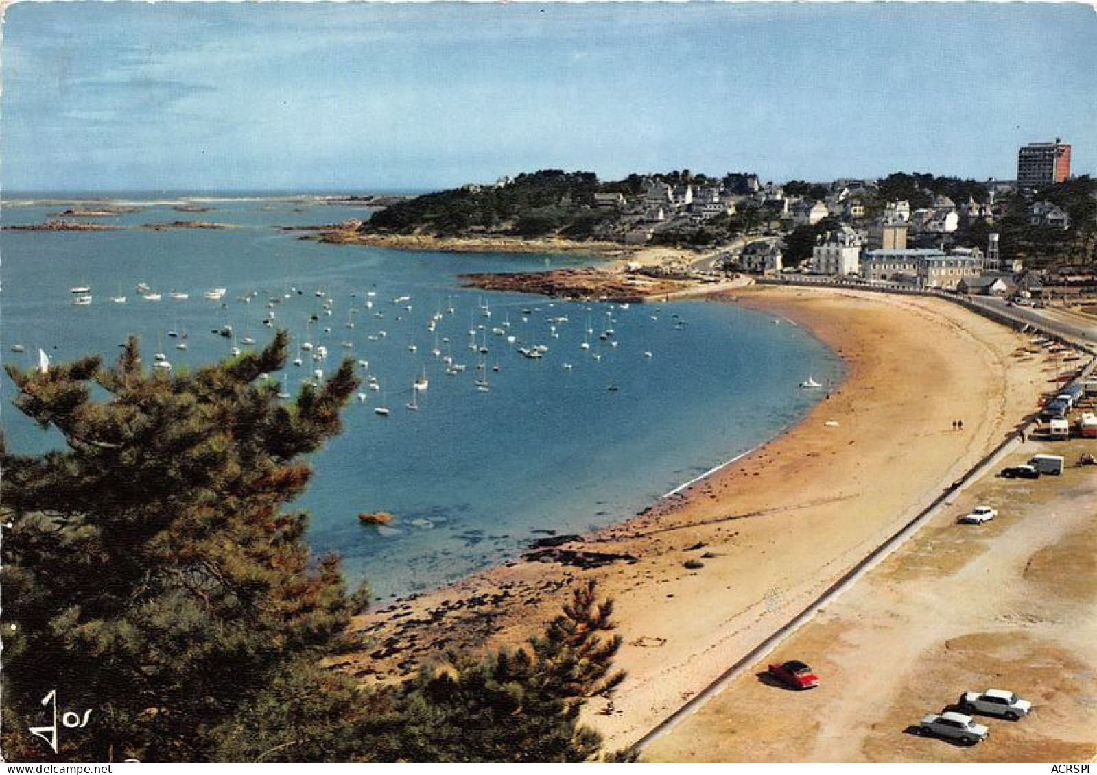 TREBEURDEN La Plage Du Port 32(scan Recto-verso) MA1802 - Trébeurden