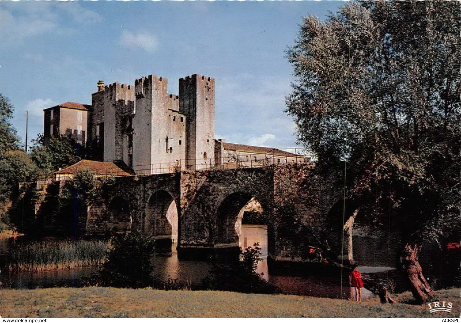 Le Moulin Fortifie De Barbaste Aux Environs De NERAC 7(scan Recto-verso) MA1801 - Nerac